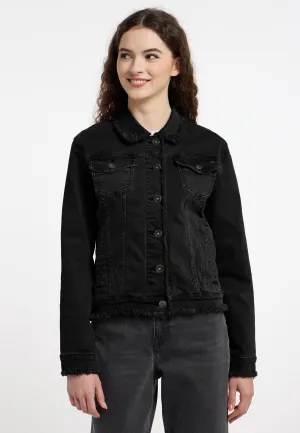 FRIEDA & FREDDIES Black Denim Jacket